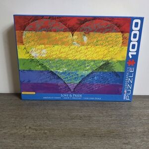 Love & Pride - 1000 Piece Jigsaw Puzzle by Eurographics